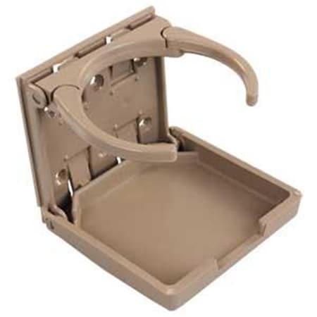 Powerhouse 45623 Adjustable Cup Holder; Tan PO90702
